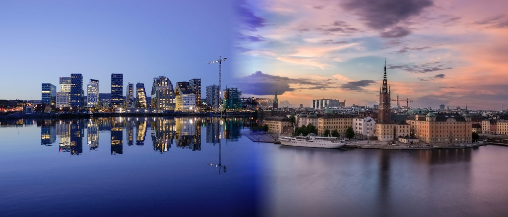 Stockholm/Oslo 🐟 in €80s rtn