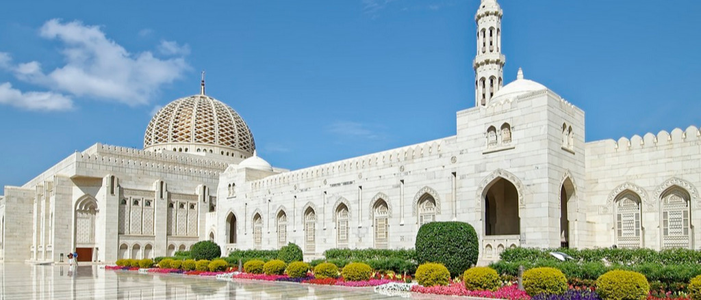 Muscat, Oman  at £2928 rtn