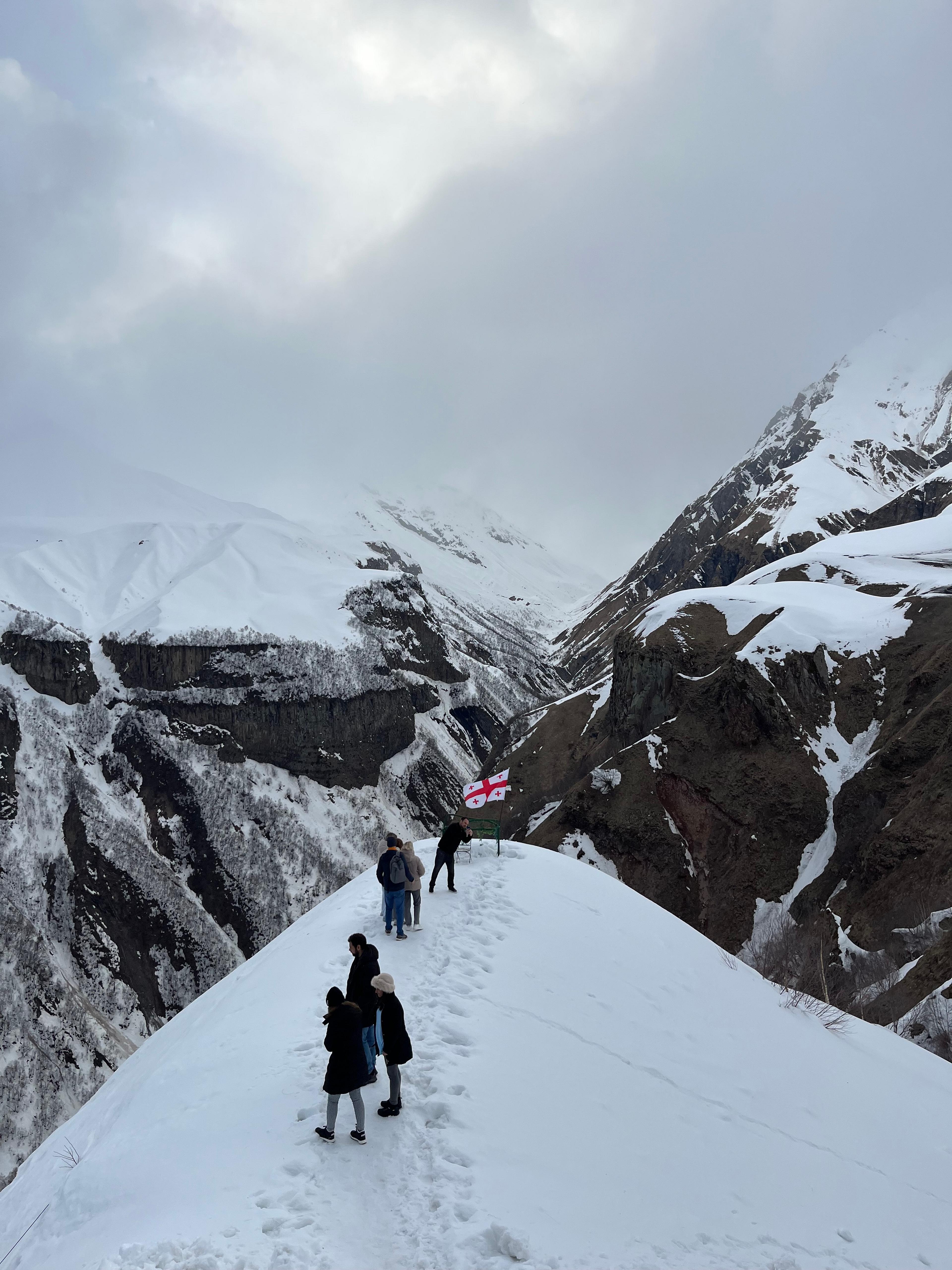 No end in sight but the silent, monumental peaks that watched our journey