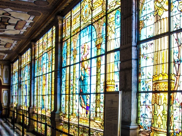 Stained glass in Mexico City