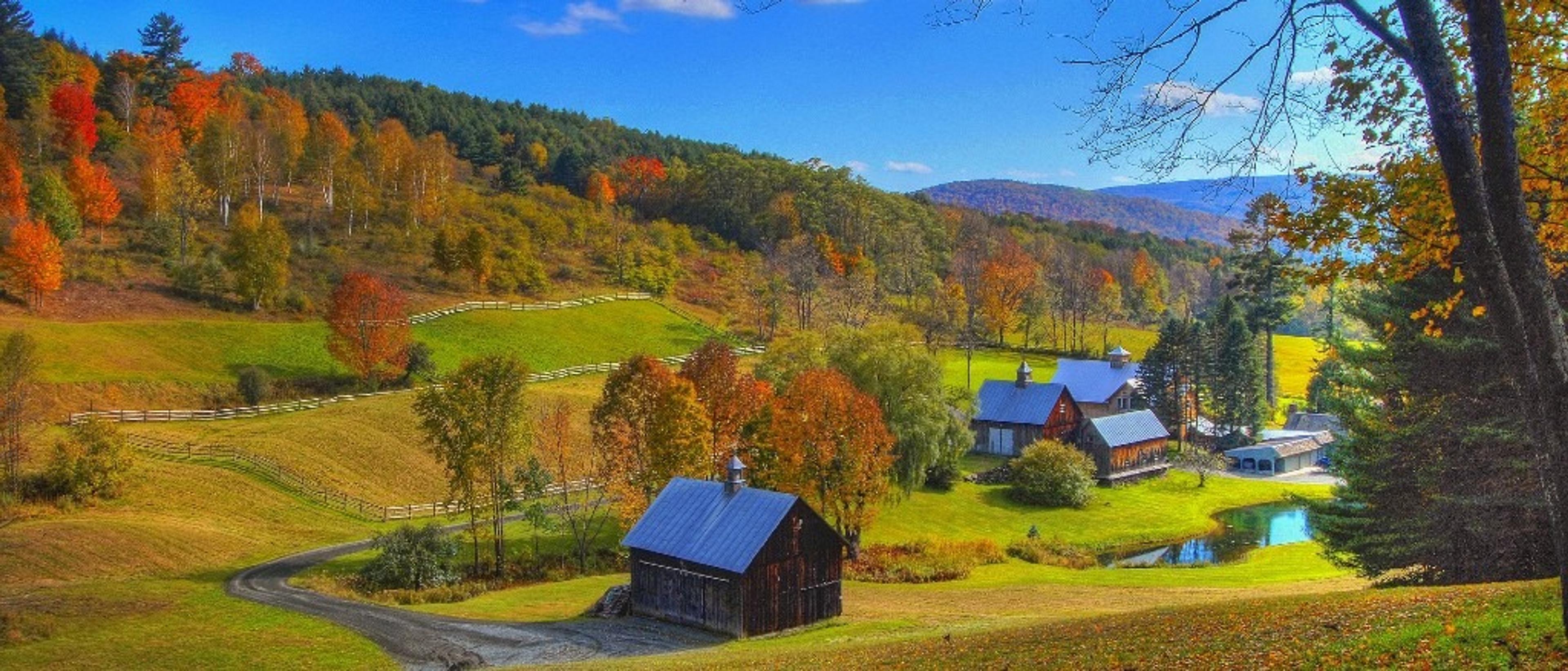 Vermont 🌲 at $98 RT from Baltimore
