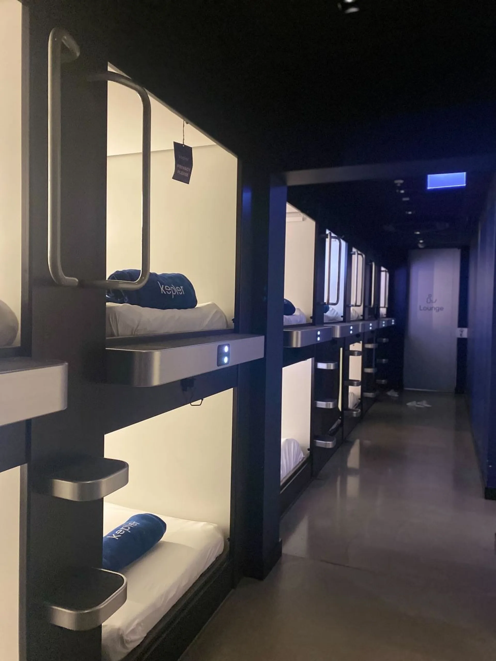 Sleep pods in Sabiha Gokcen airport