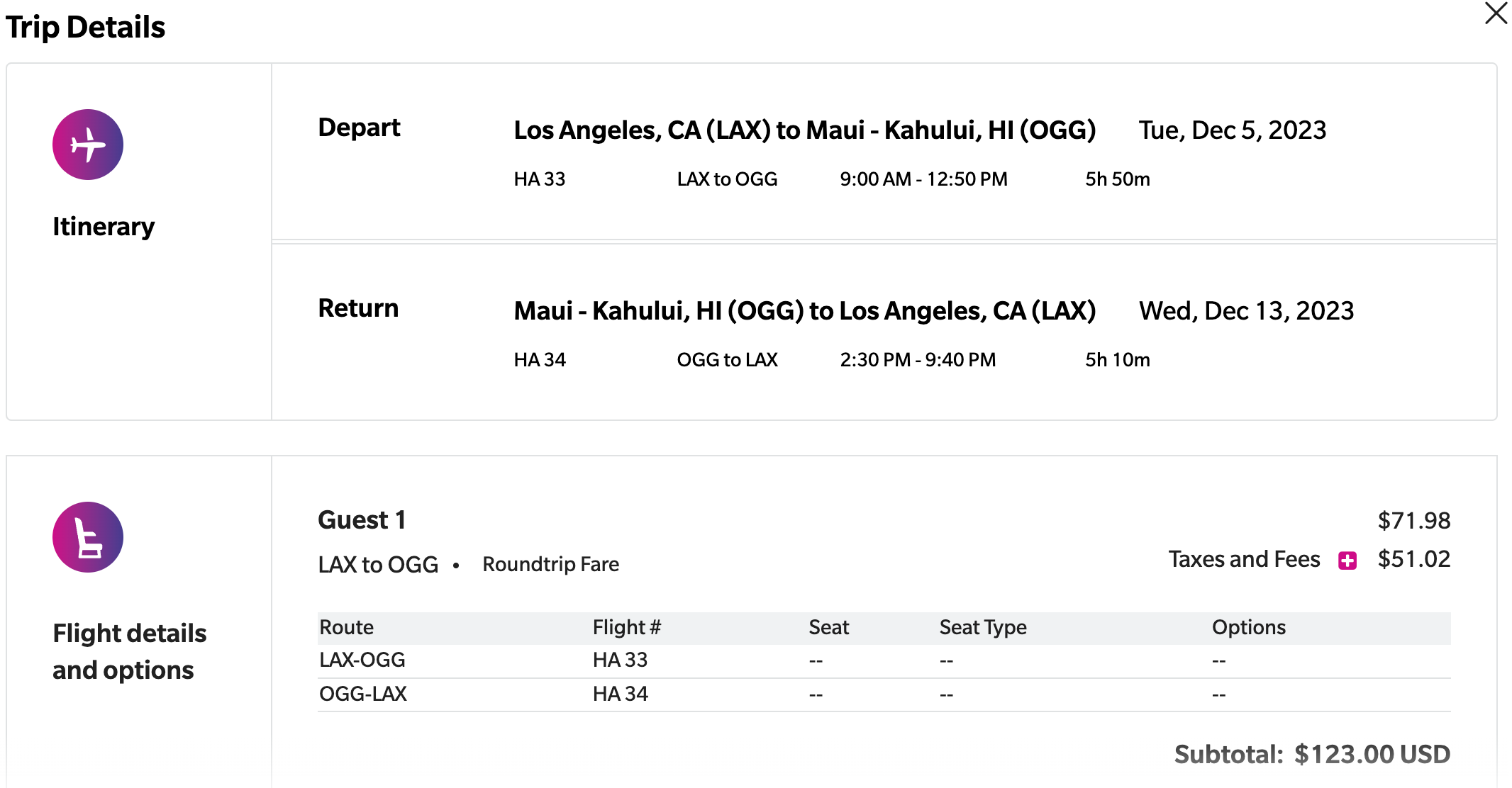 Jack's Flight Club US Deal (Travelzoo) *nonstop* Hawaii in 120s