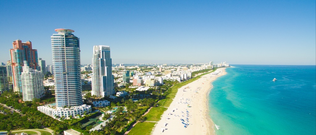 Miami 🌇 in €340s-€390s rtn