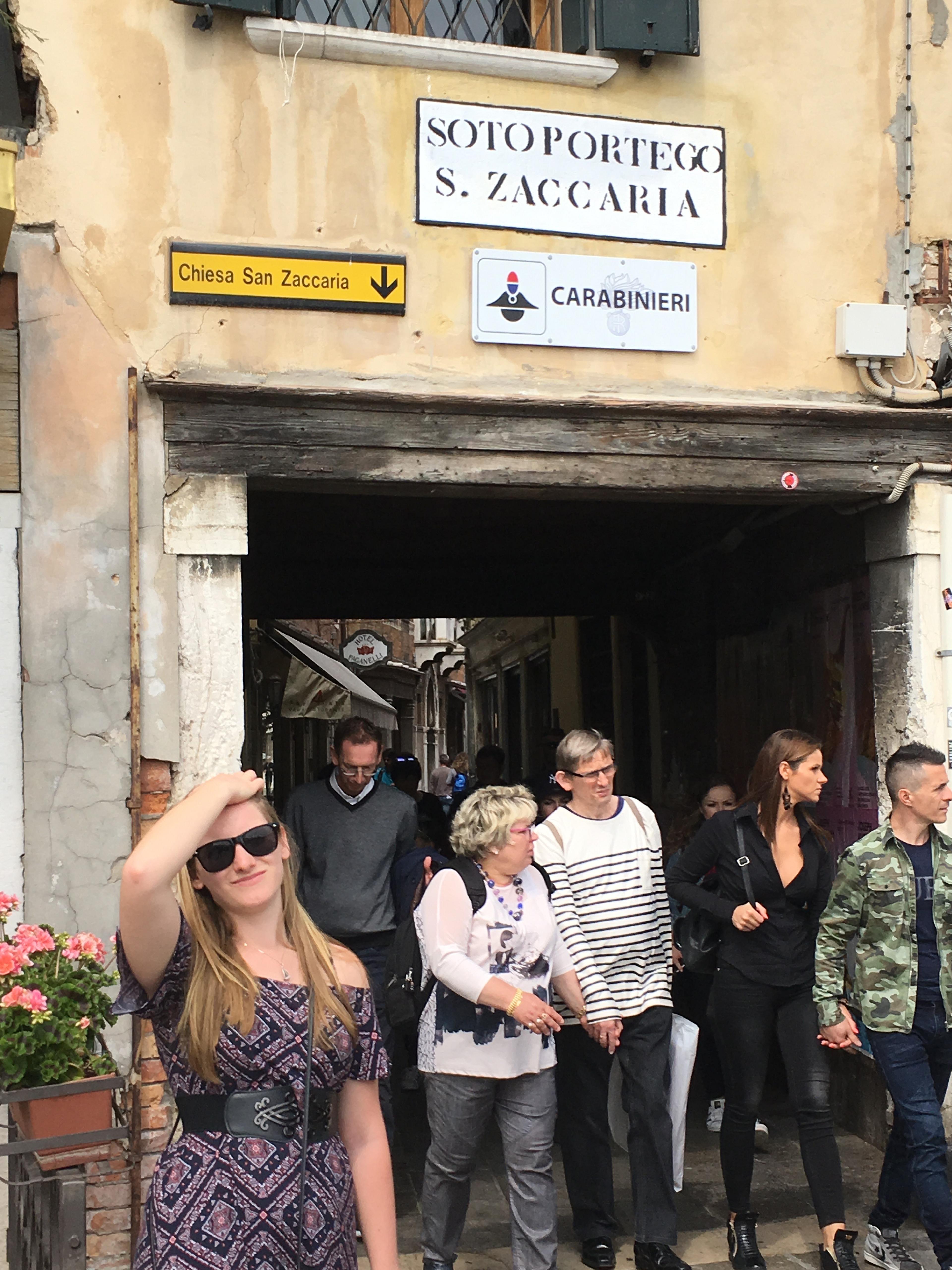 I had to call the new job to tell them that I was stuck in Rome...