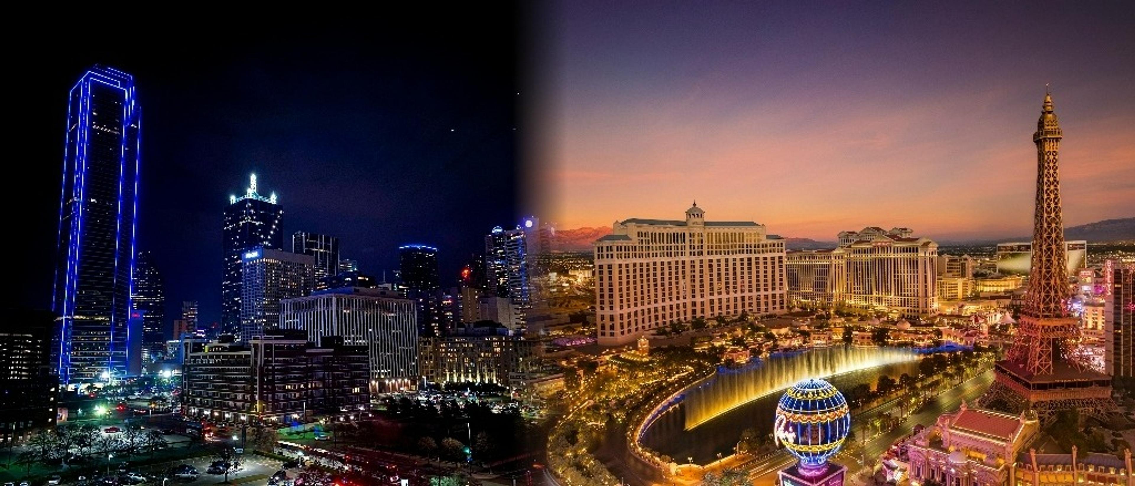 Las Vegas to Dallas 🎲🤠 and vice versa at $91 RT