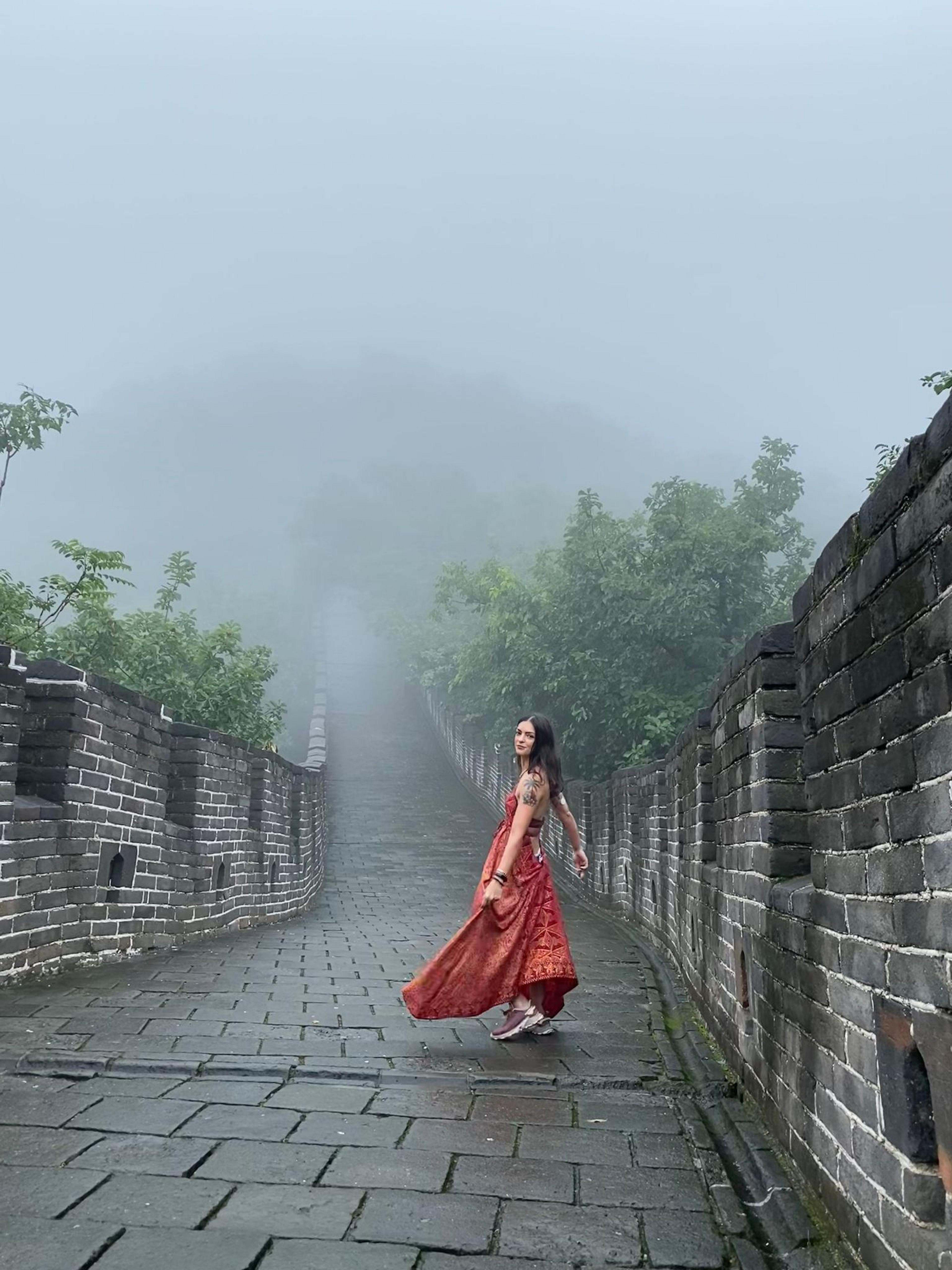 When you get the Great Wall to yourself...