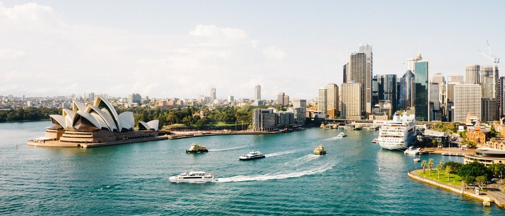 Sydney, Australia 🐨 in €720s-€870s rtn