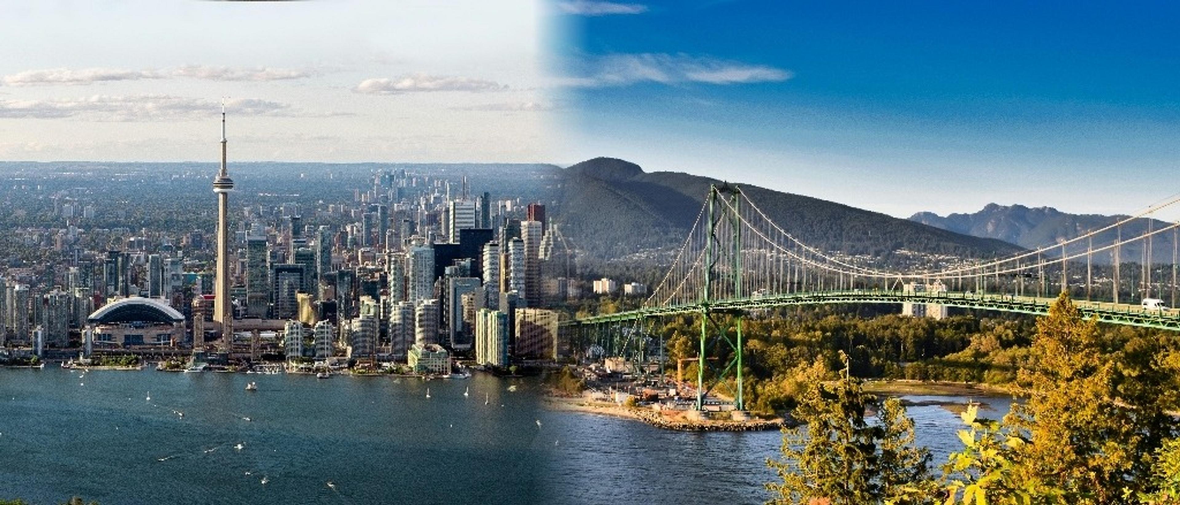 Vancouver to Toronto 🐻 🦖 and vice versa at $192 RT