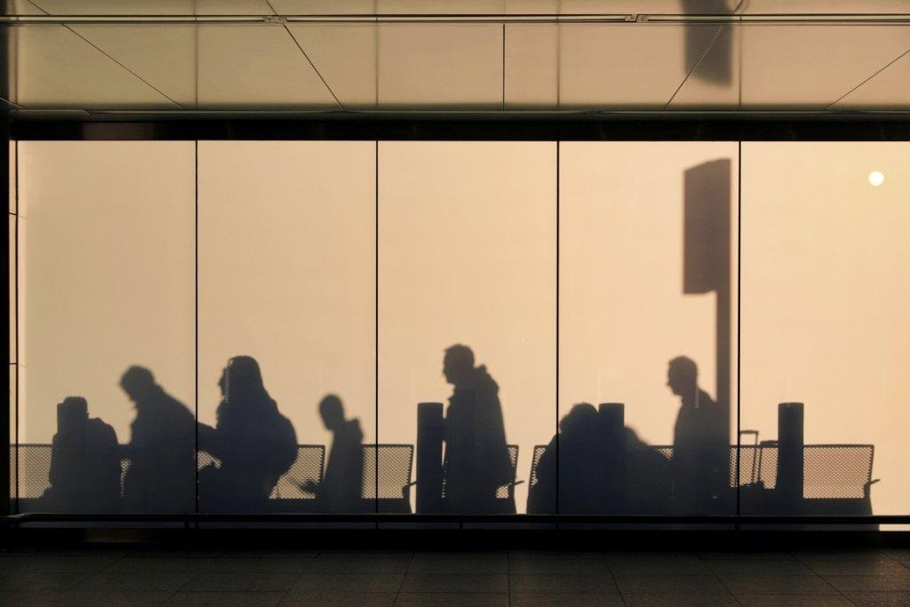 passengers boarding