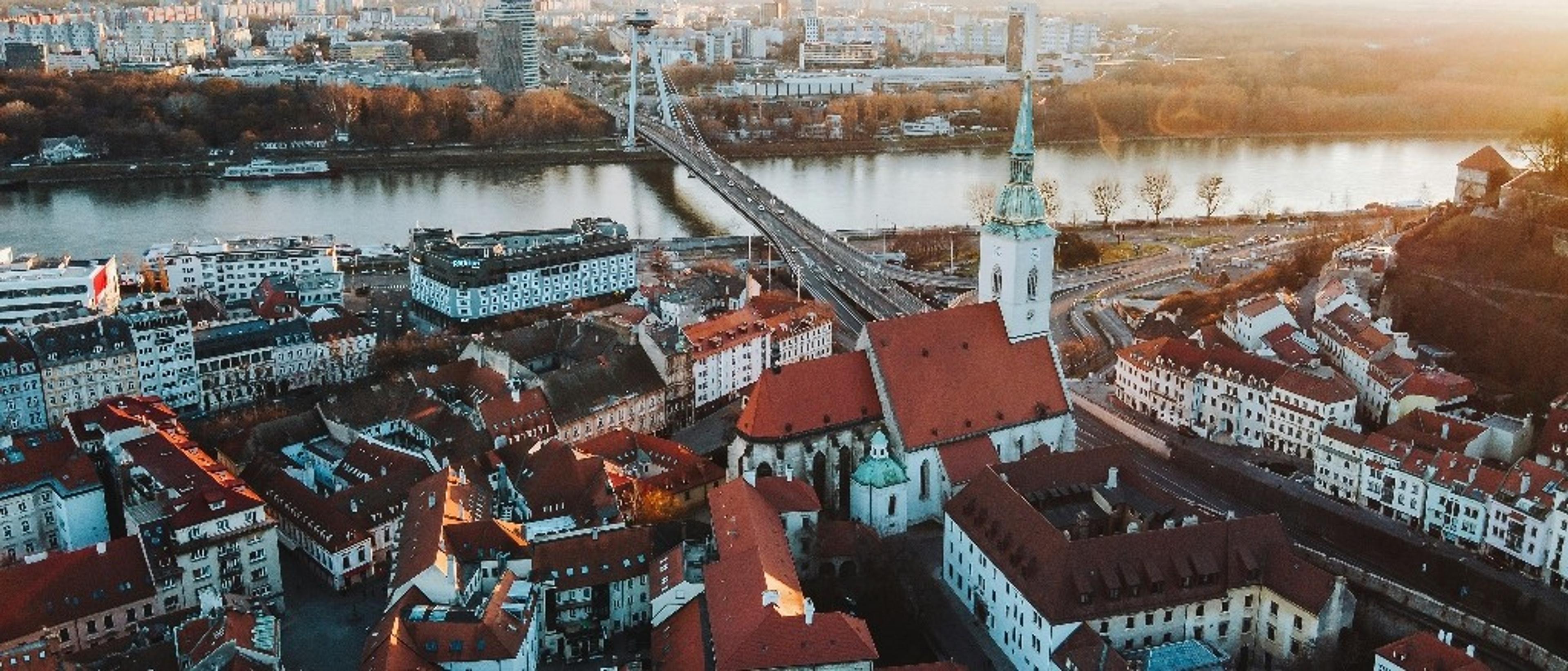 Bratislava, Slovakia 🏰 in €40s-€60s rtn