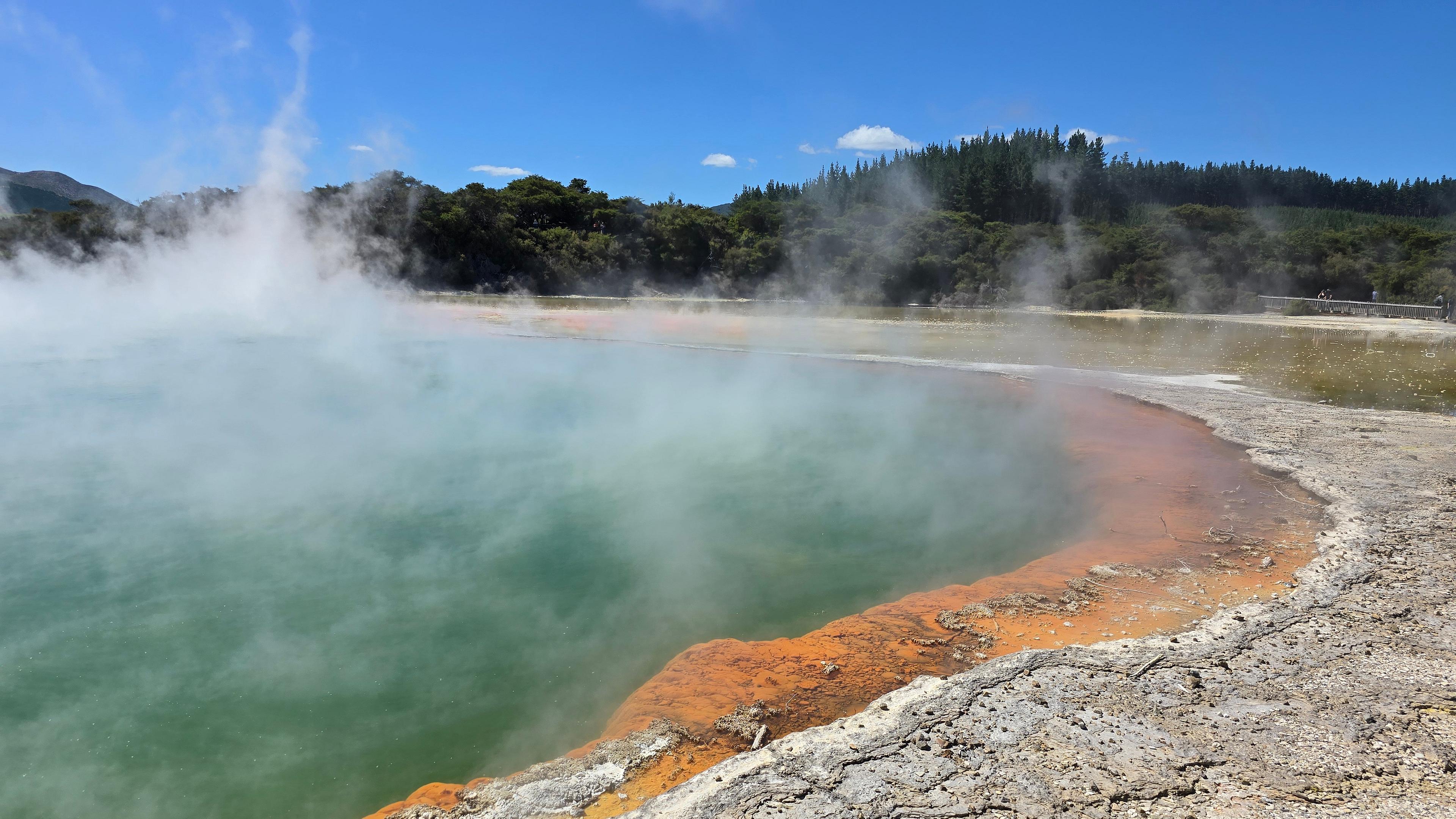 Waiotapu Thermal Wonderland near Rotorua