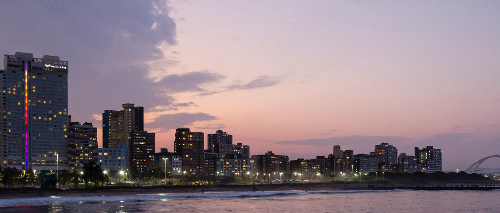 Durban, South Africa  in £4300s-£4500s rtn
