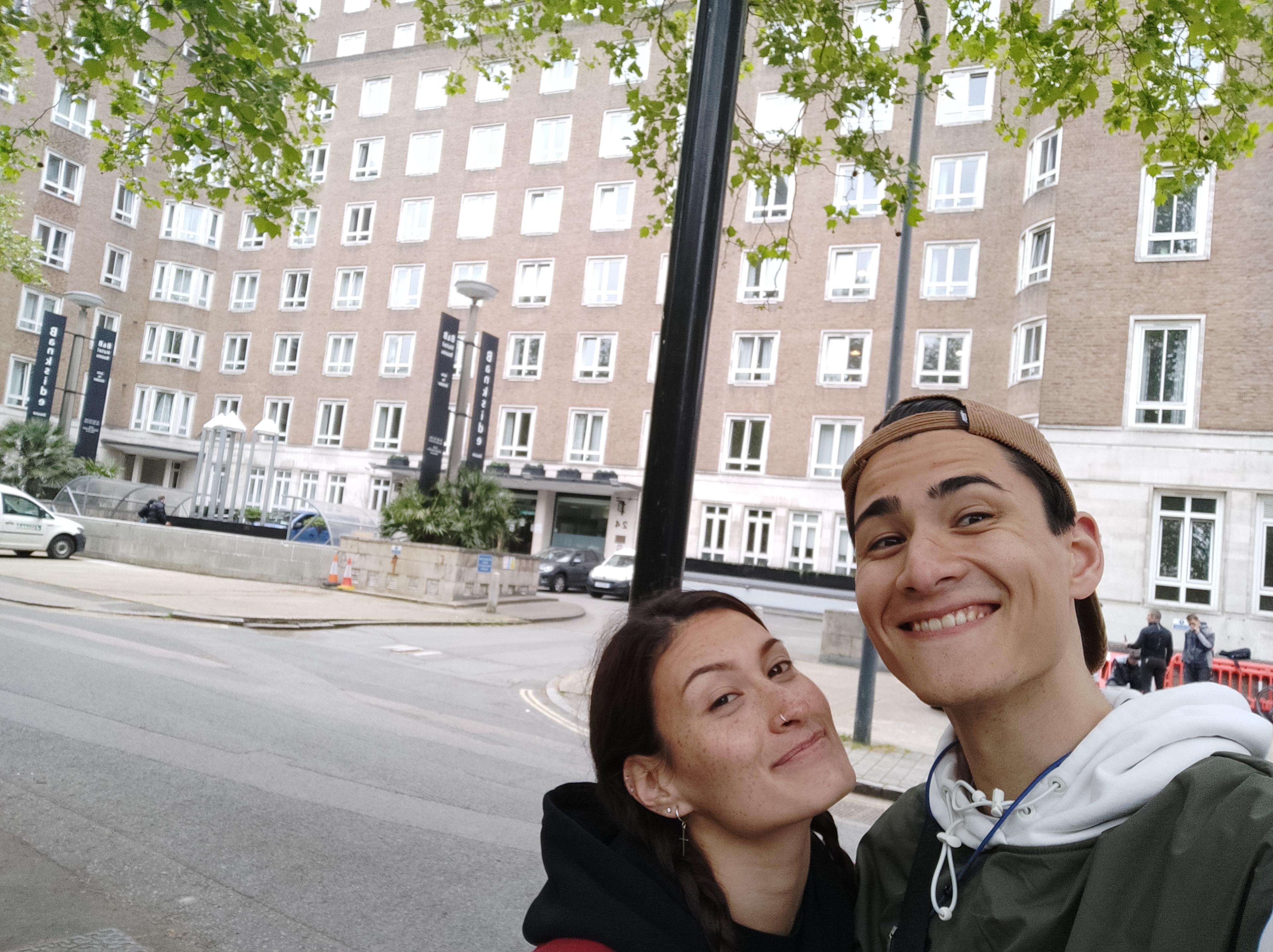 Postcard from Benjamin and Mercy