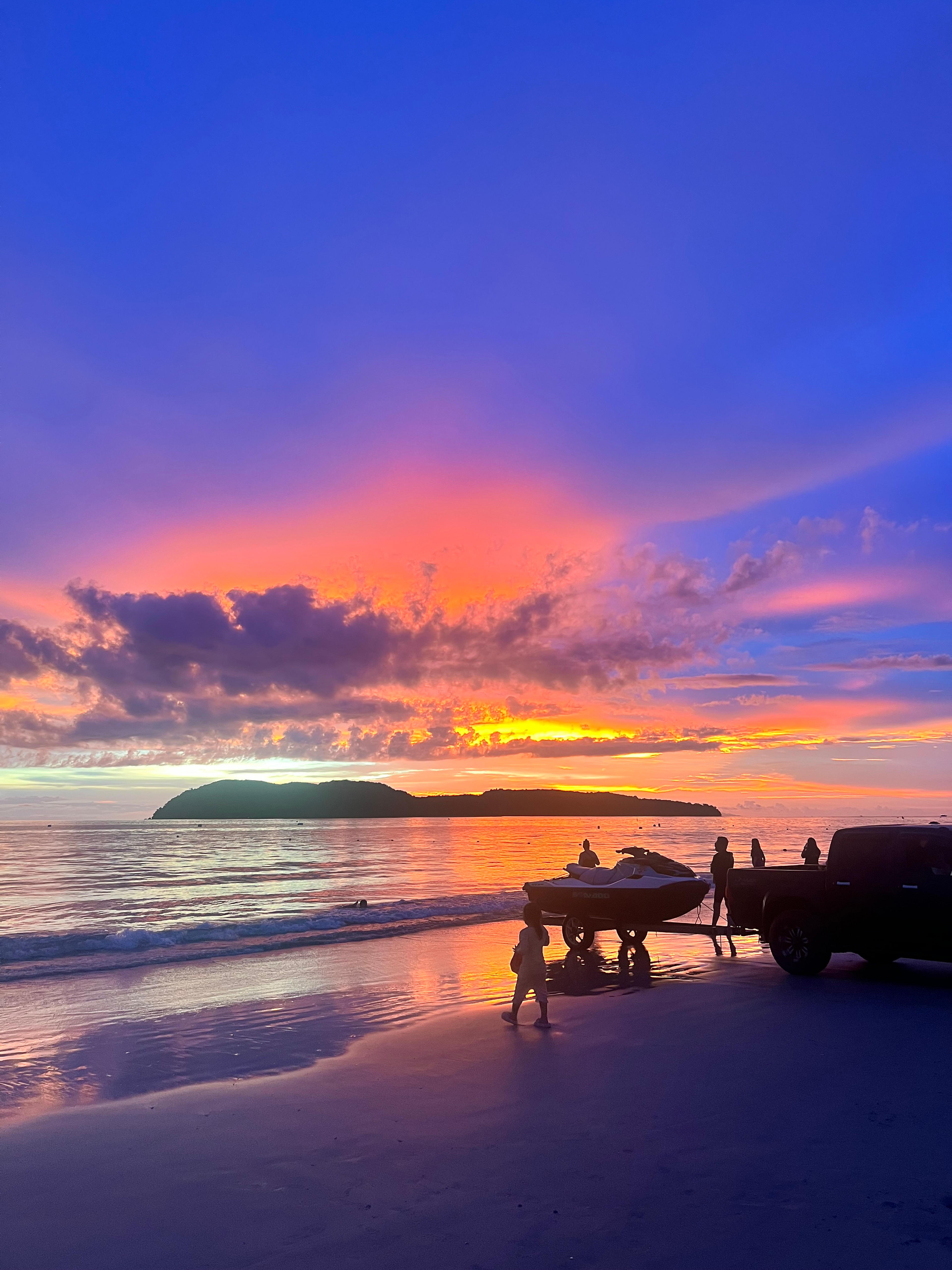 Meeting my fiancée beneath a Langkawi sunset made every mile worth flying