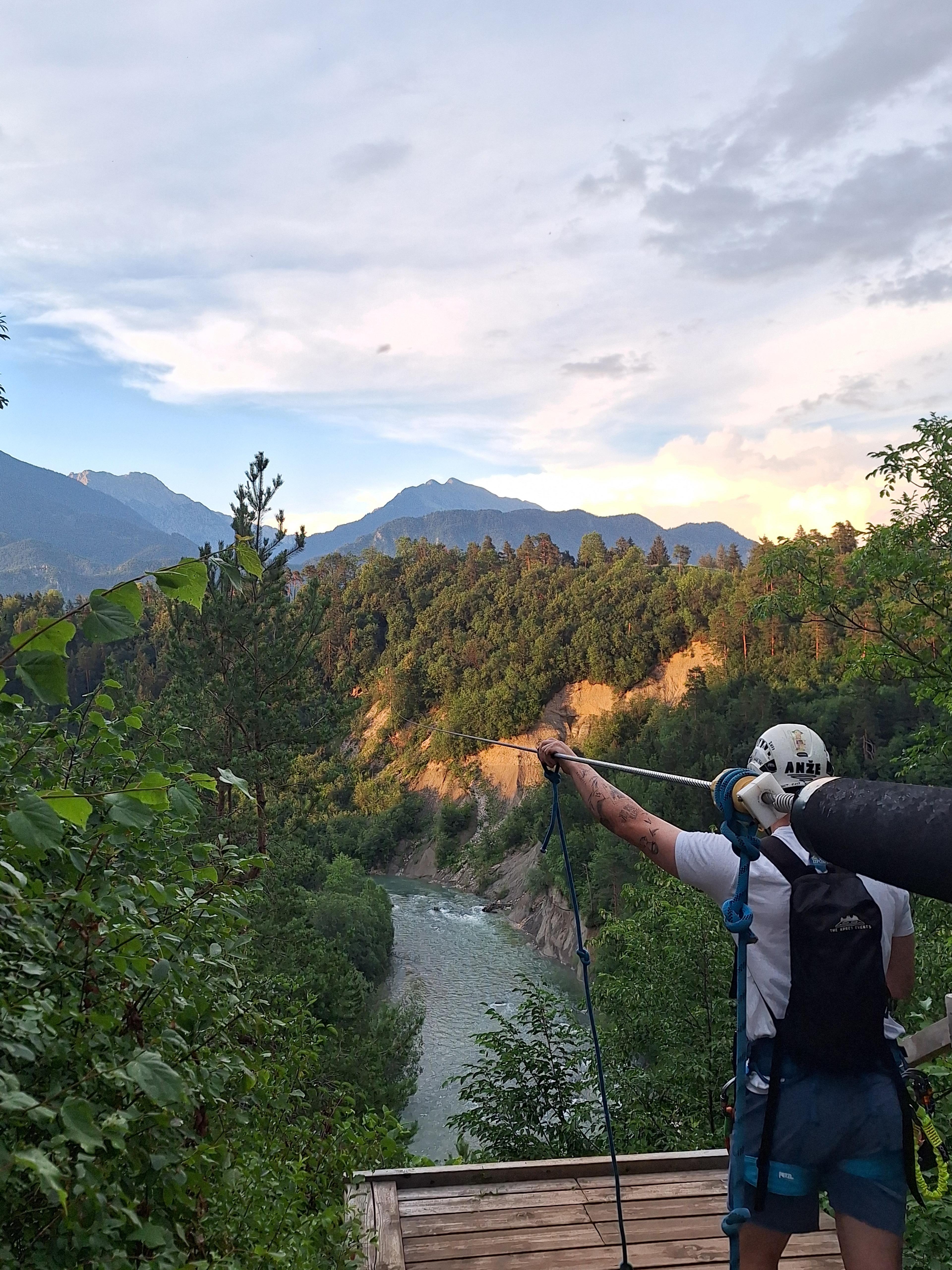 I spent my 43rd birthday whizzing down 7 ziplines at sunset 