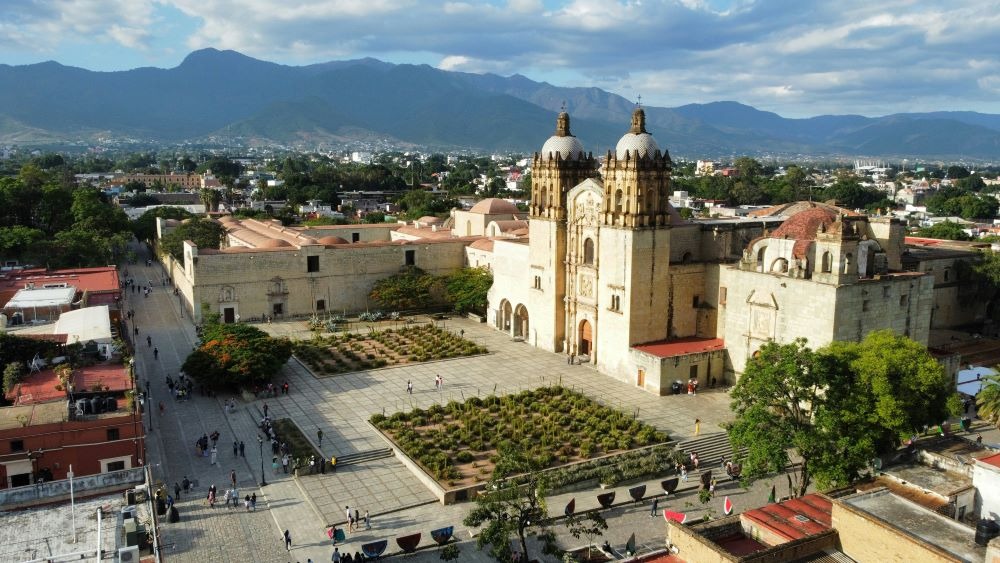Main square in Oaxaca City