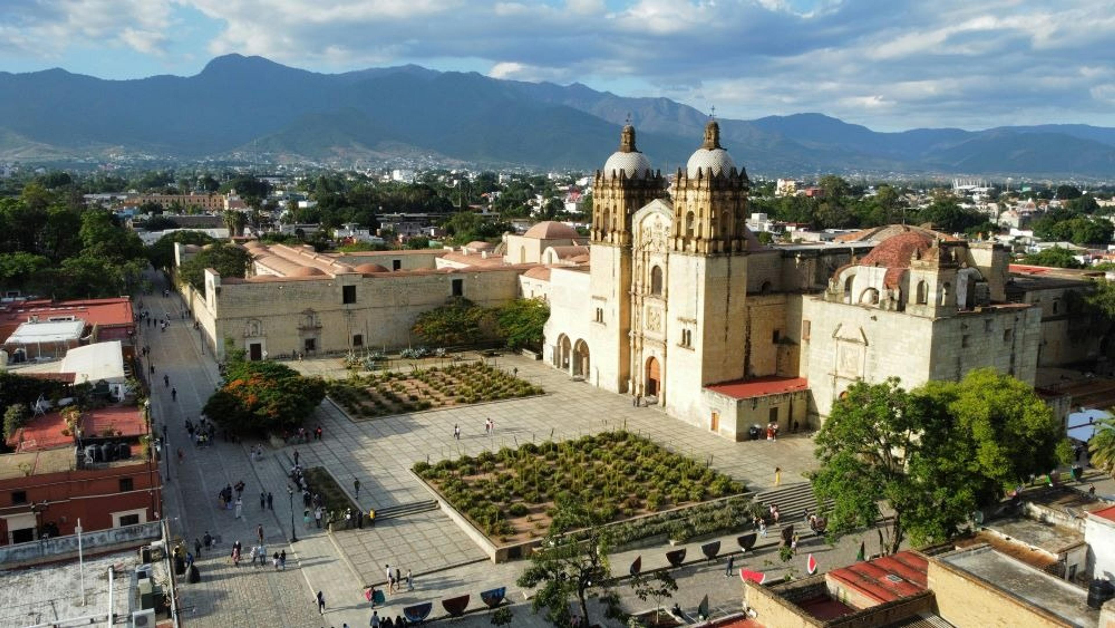 Main square in Oaxaca City