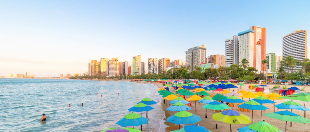 Fortaleza, Brazil  at €536 rtn