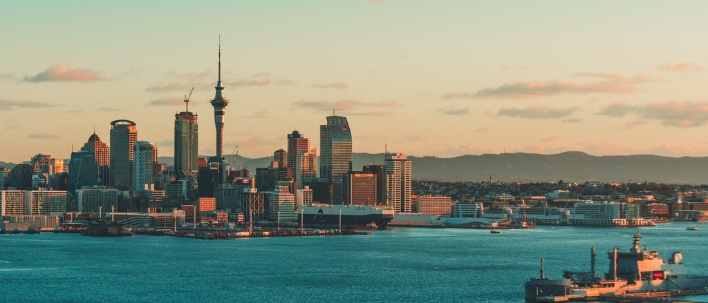 Auckland, New Zealand  in £570s rtn