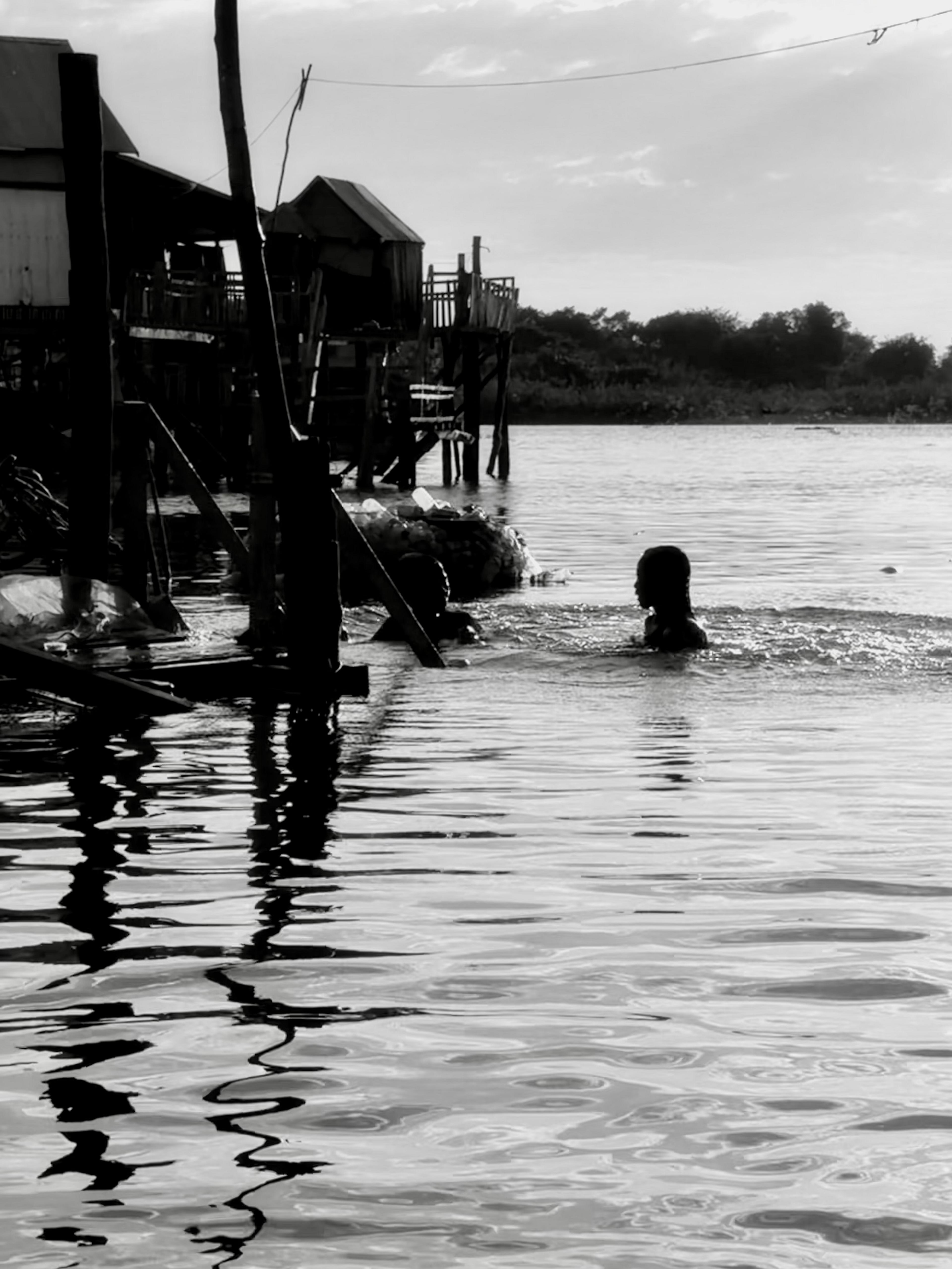 Sunset serendipity on Cambodia's Tonle Sap