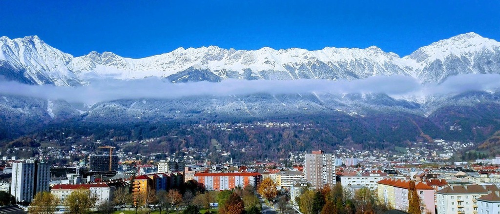 Innsbruck  in €110s-€150s rtn