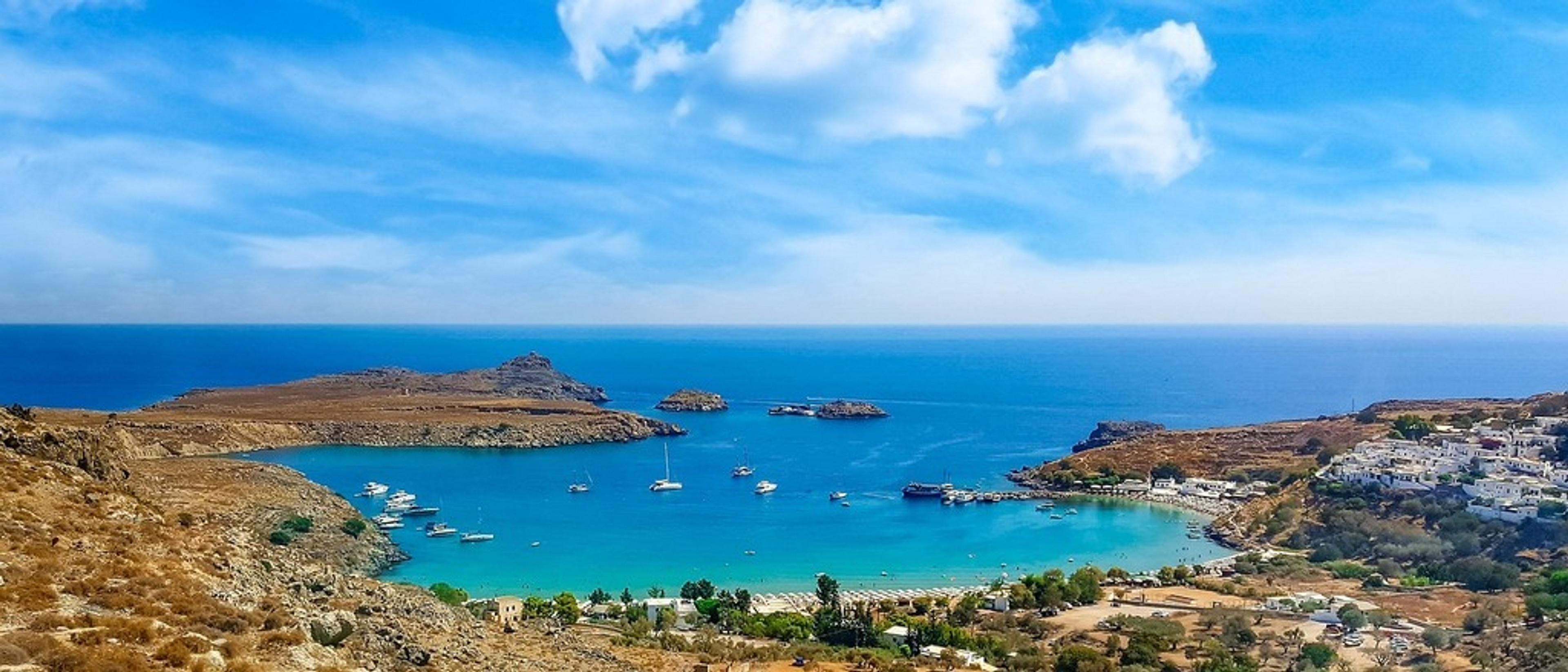 Rhodes 🏛️ at €196 rtn from Copenhagen 