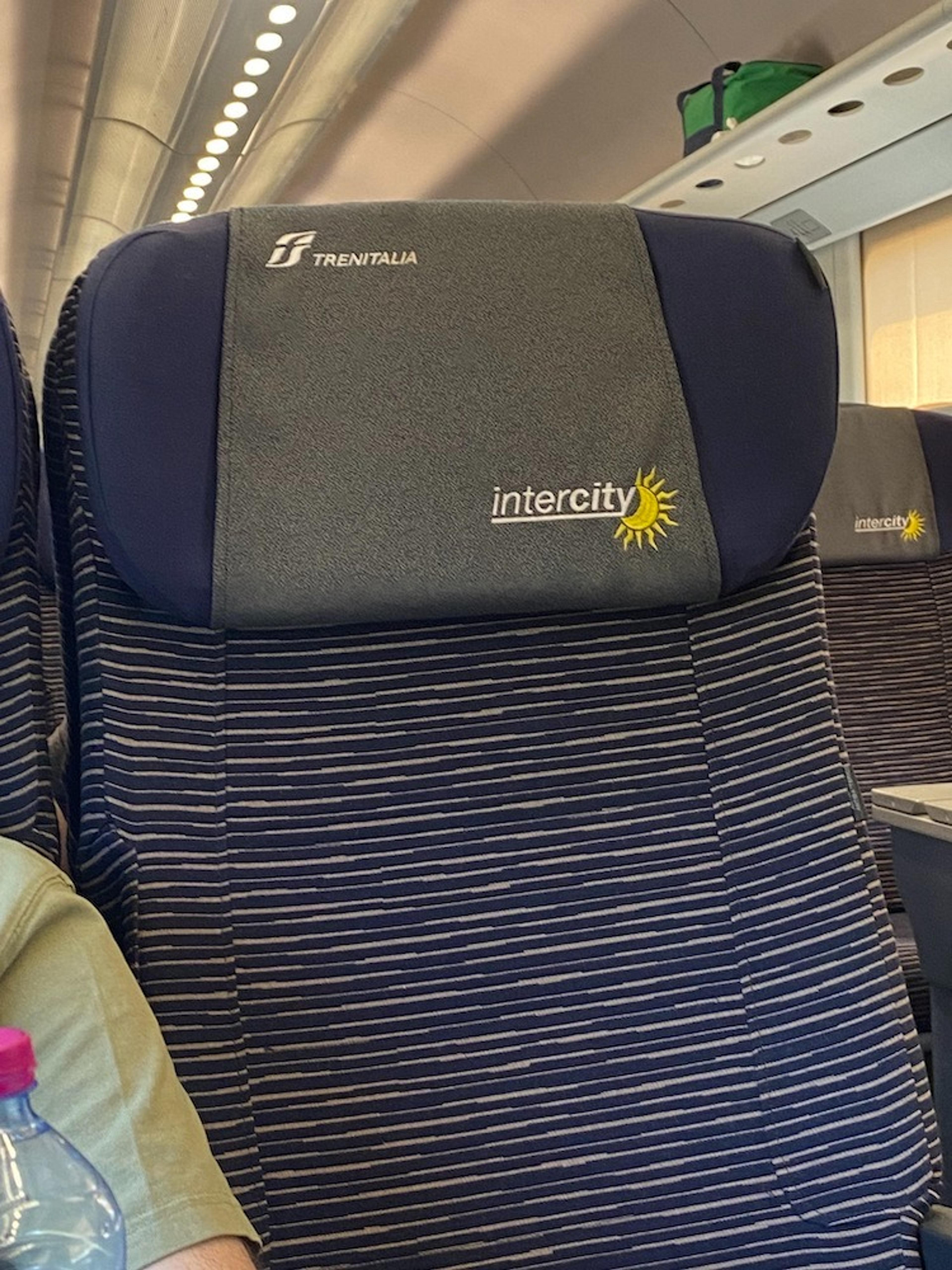 Trenitalia interior train