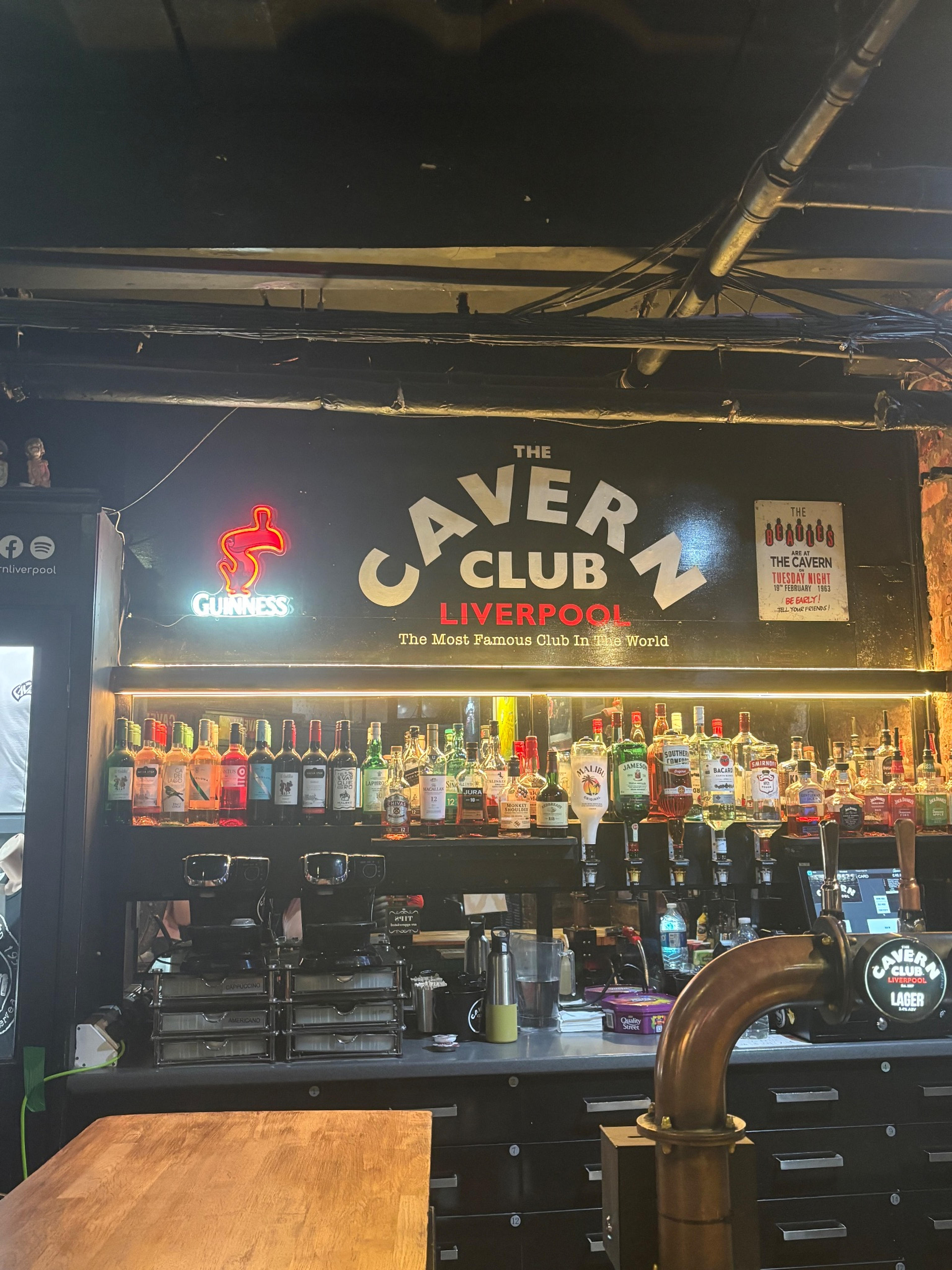 Bestie time at the Cavern Club
