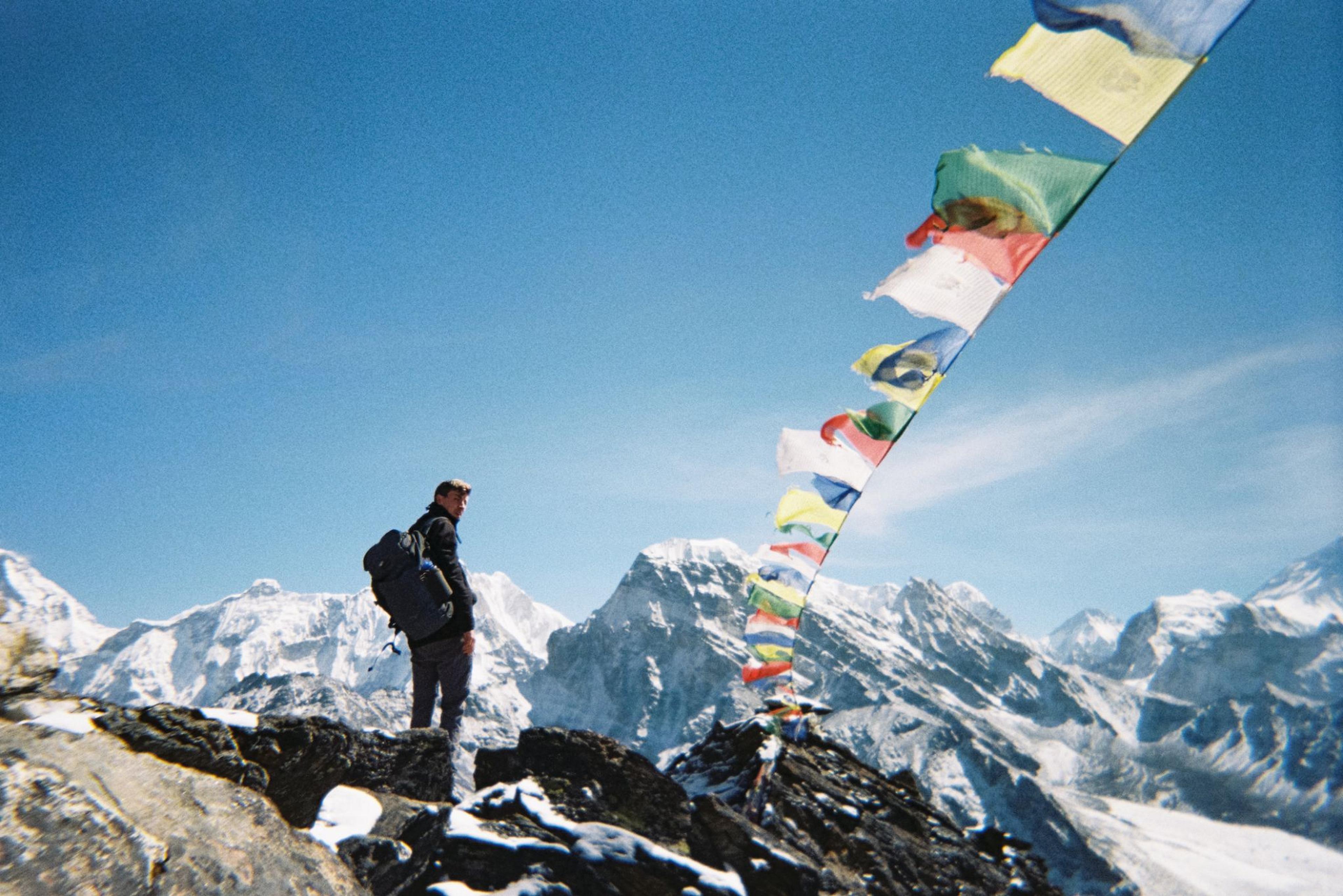 Laying eyes on four of the six highest mountains in the world