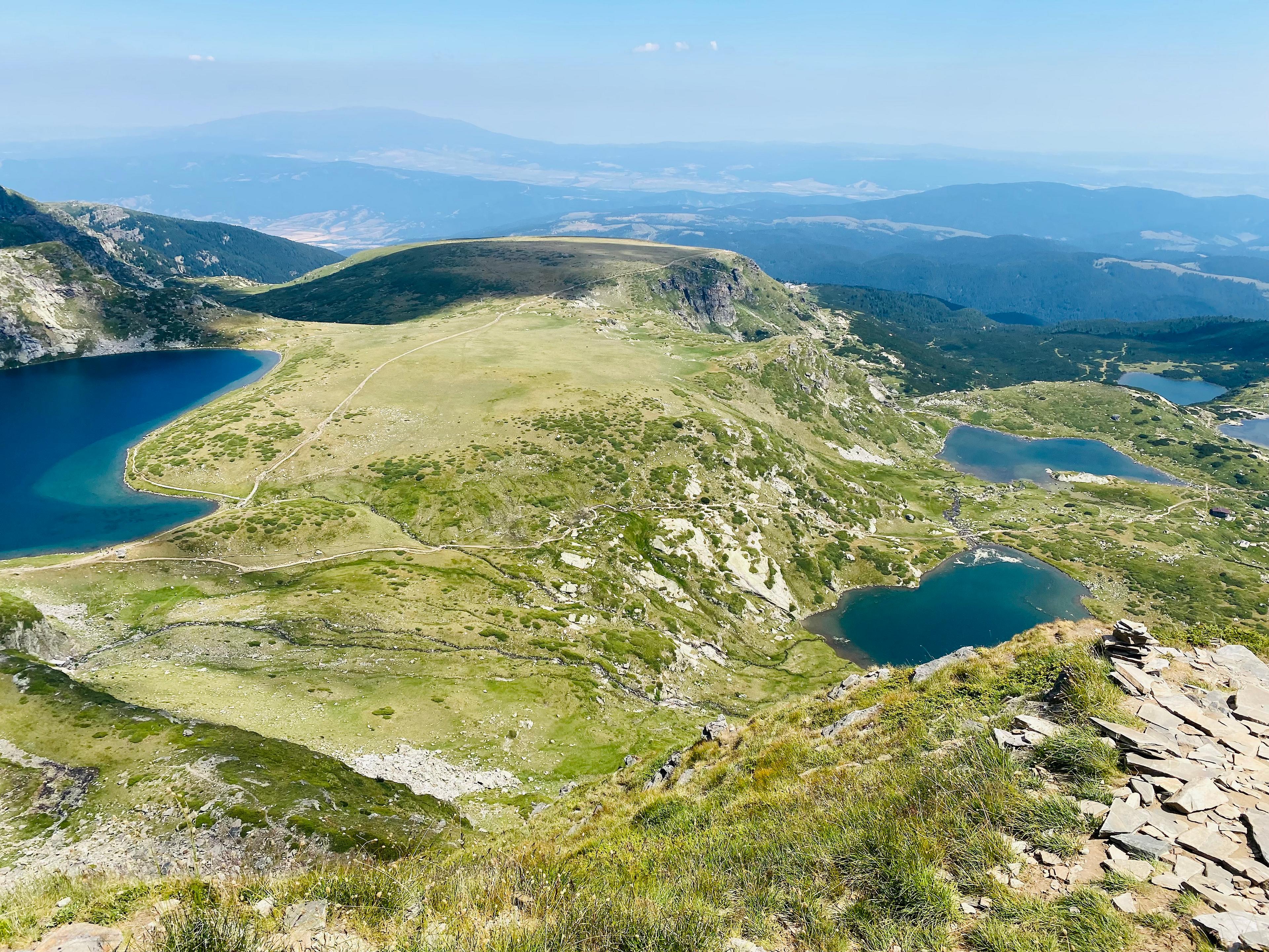 We had the mountain lake hike almost to ourselves...